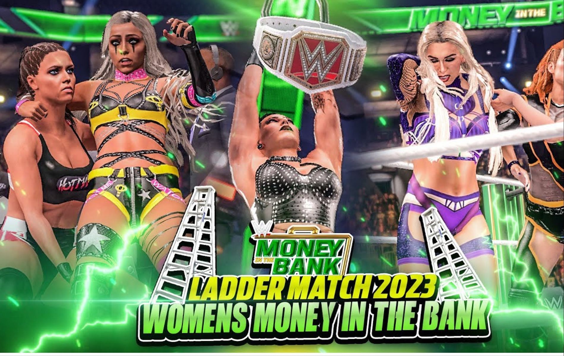 Make the most of your Money in the Bank contract in WWE 2K23 with these cash-in strategies (Image via Dozybe Gamer/ You Tube)