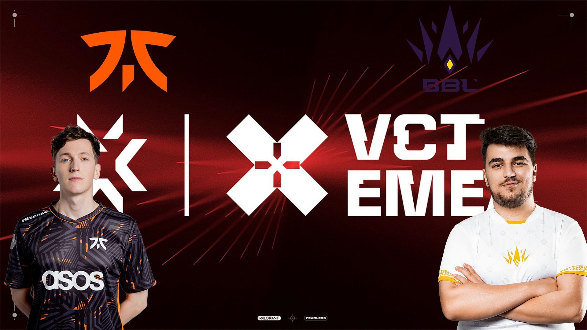 Fnatic vs BBL Esports at VCT EMEA League (Image via Sportskeeda)