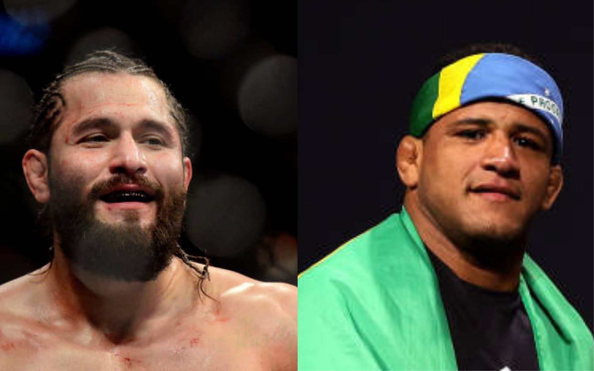 Jorge Masvidal (left); Gilbert Burns (right)