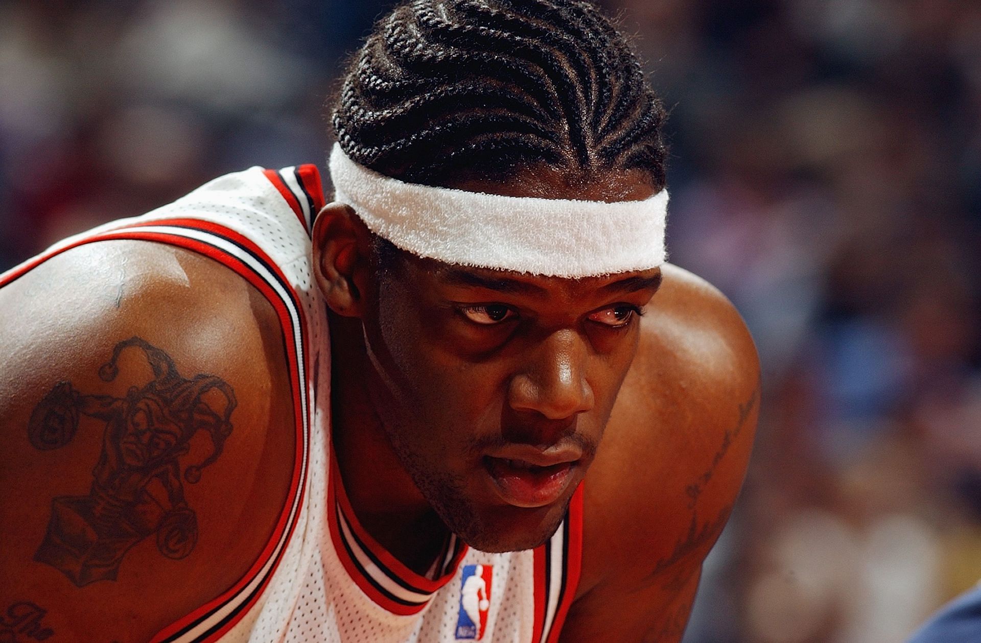 The Bulls' 2001 lotter picky Eddy Curry