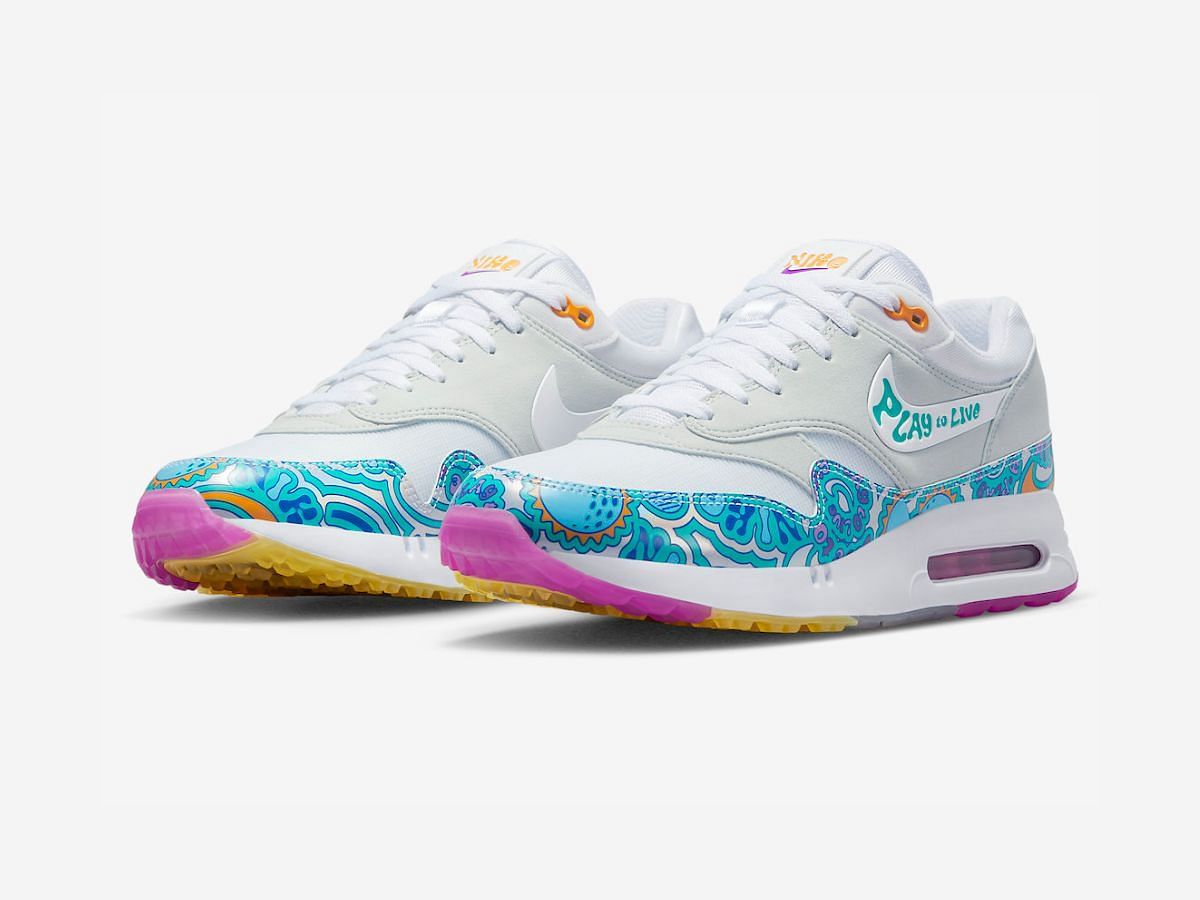 Nike Air Max 1 Golf &quot;Play To Live&quot; sneakers (Image via Sportskeeda)