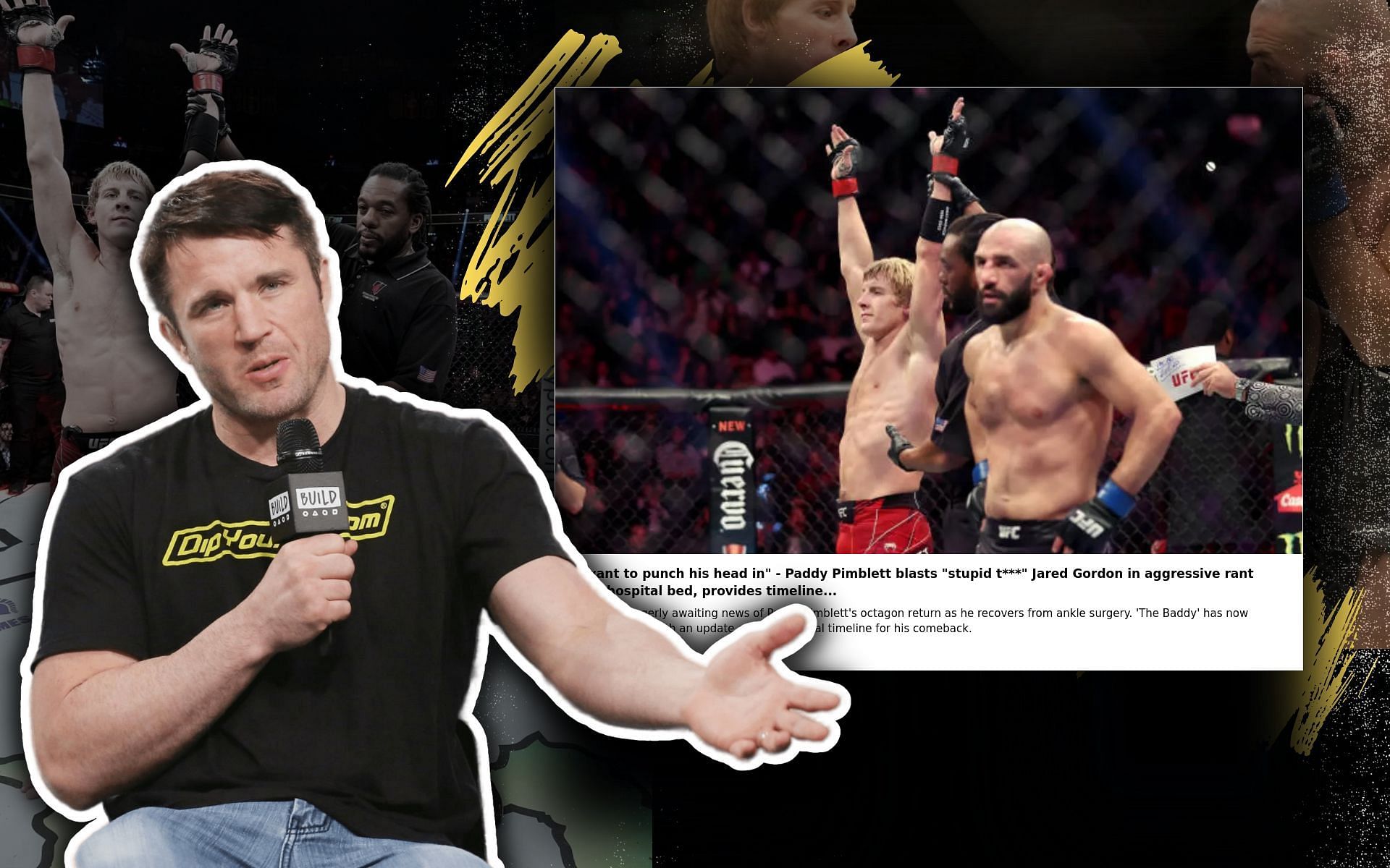 Chael Sonnen explains why Paddy Pimblett lashed out at Jared Gordon. [Image credits: Getty Images]