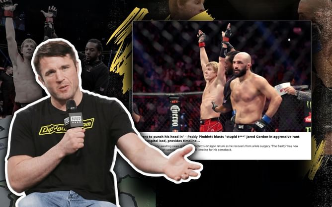 Why did Paddy Pimblett lash out at Jared Gordon? Chael Sonnen explains