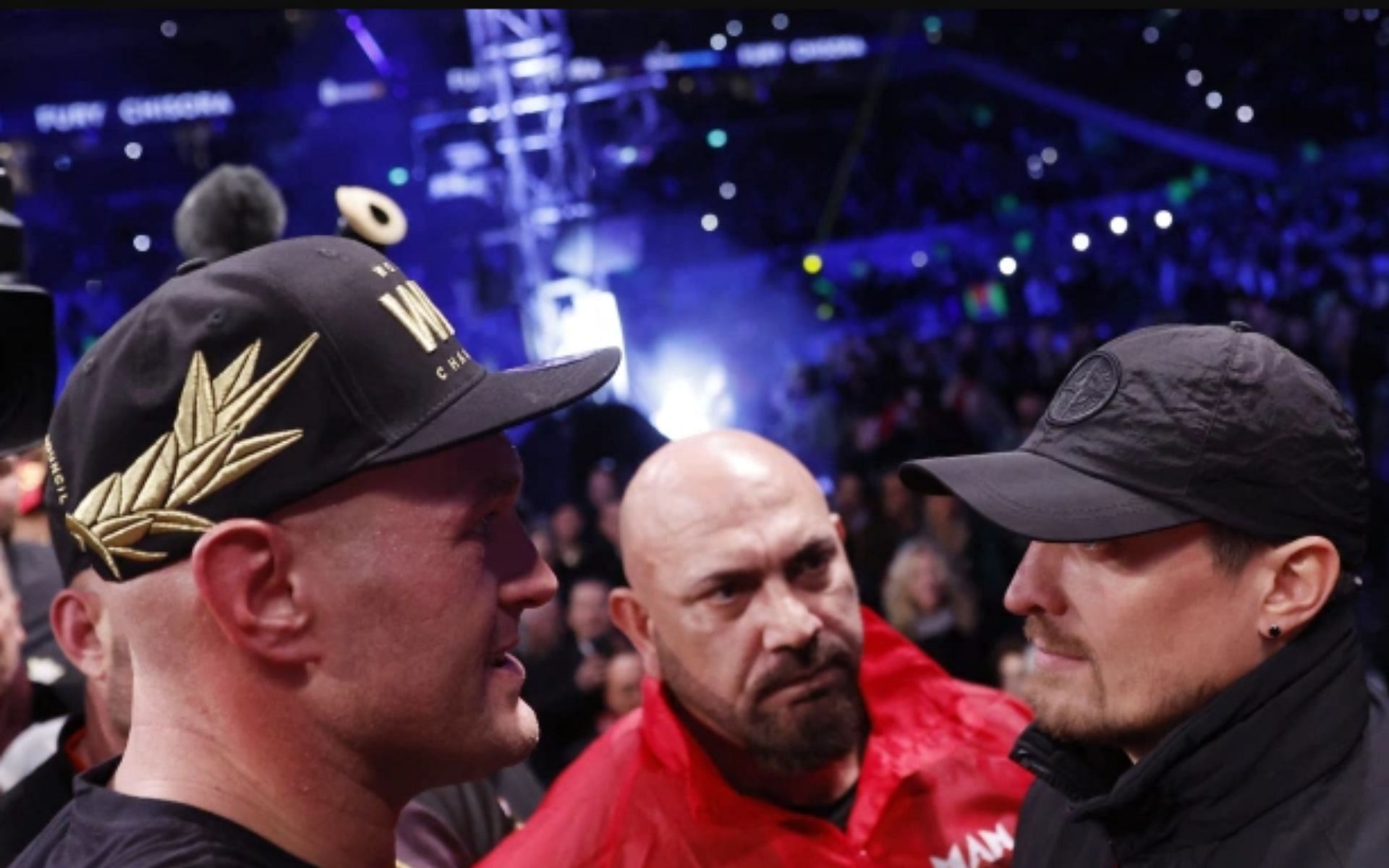 Tyson Fury (Left) and Oleksandr Usyk (Right) (Image Credits: Reuters)