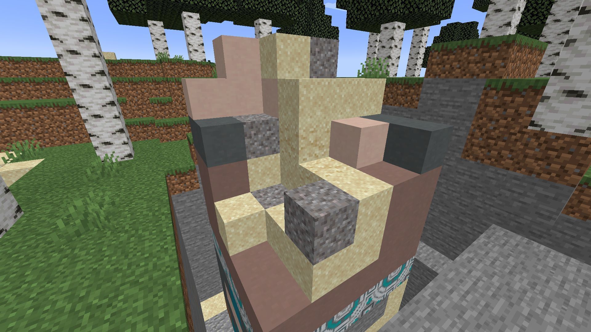 Trail ruins features suspicious gravel blocks (Image via Mojang)