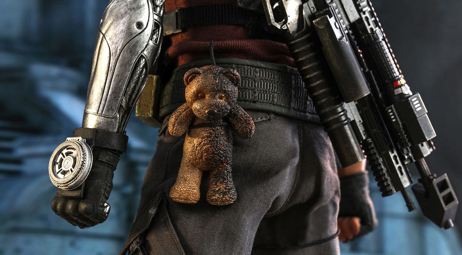 Cable&rsquo;s daughter&rsquo;s Teddy Bear (Image via 20th Century Studios)
