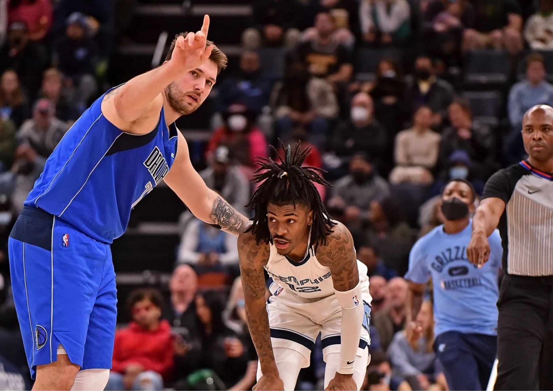 Luka Doncic and Ja Morant are both unavailable for a nationally-televised game. [photo: The Smoking Cuban]