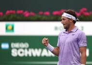 Casper Ruud at the 2023 BNP Paribas Open.