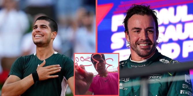 Carlos Alcaraz gives a shout-out to F1 champion Fernando Alonso at Miami Open, hypes up excitement around possible 33rd race win
