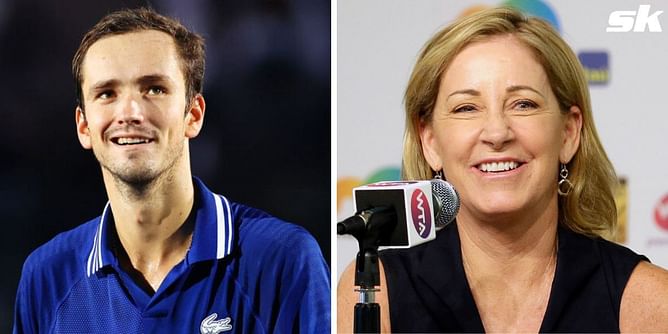 Daniil Medvedev is like a little kid on the court sometimes, I love him: Chris Evert