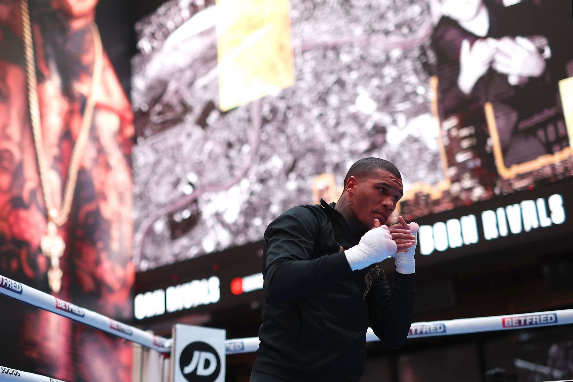 Chris Eubank Jr v Conor Benn - Media Workout