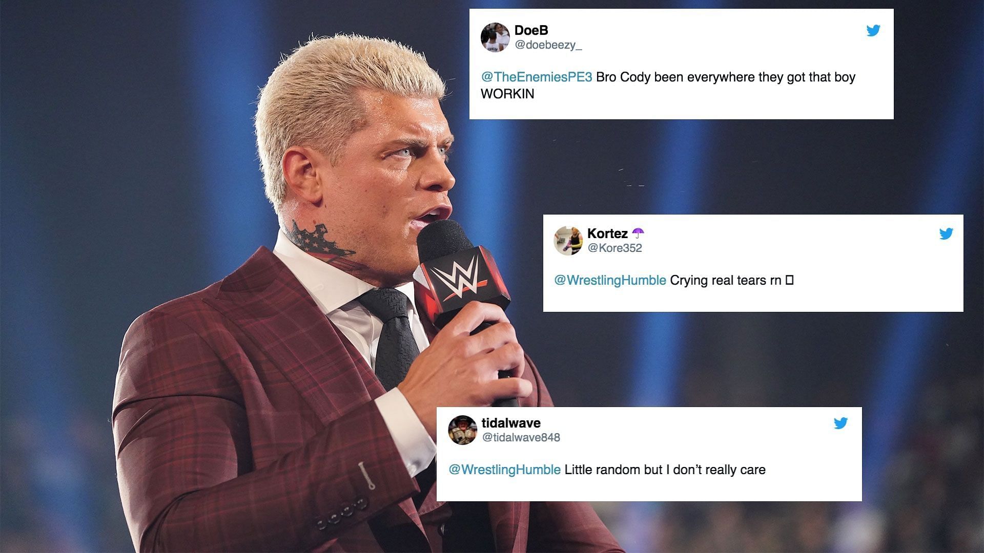 Cody Rhodes is set to face Roman Reigns at WrestleMania 39