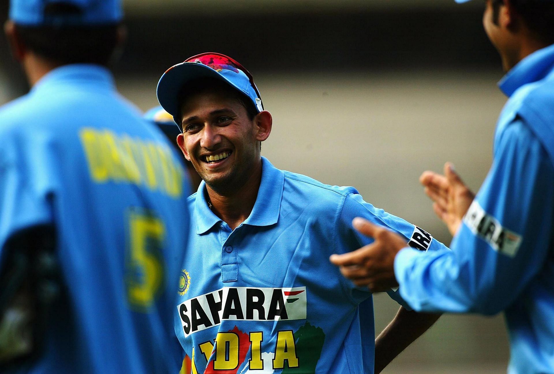 Ajit Agarkar picked up 3 wickets in the first ever IPL game