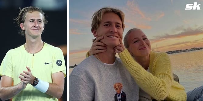 Sebastian Korda shares a romantic message on his girlfriend Ivana Nedved's birthday