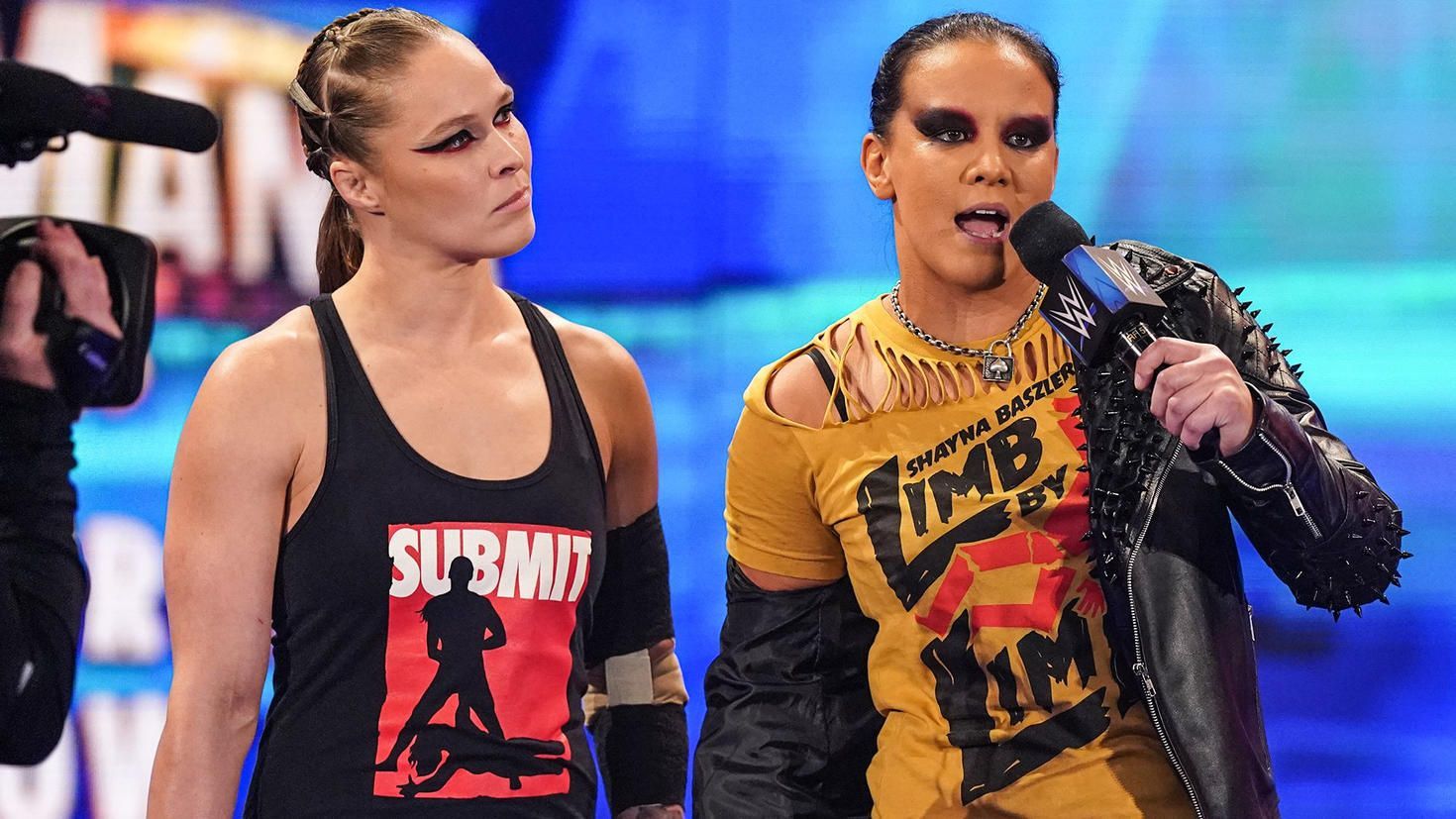 Ronda Rousey and Shayna Baszler will compete in the WrestleMania Women