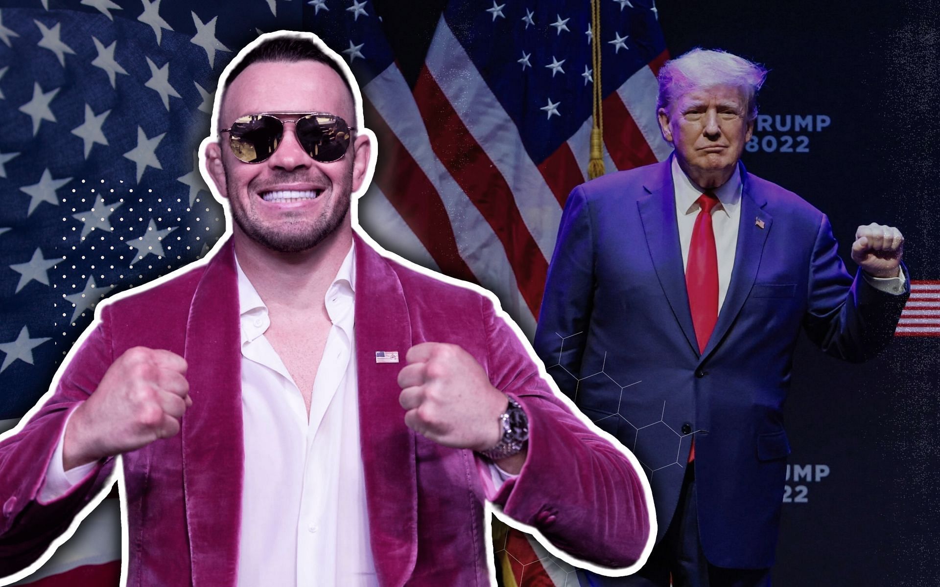 Colby Covington shares he has been helping Donald Trump get ready for