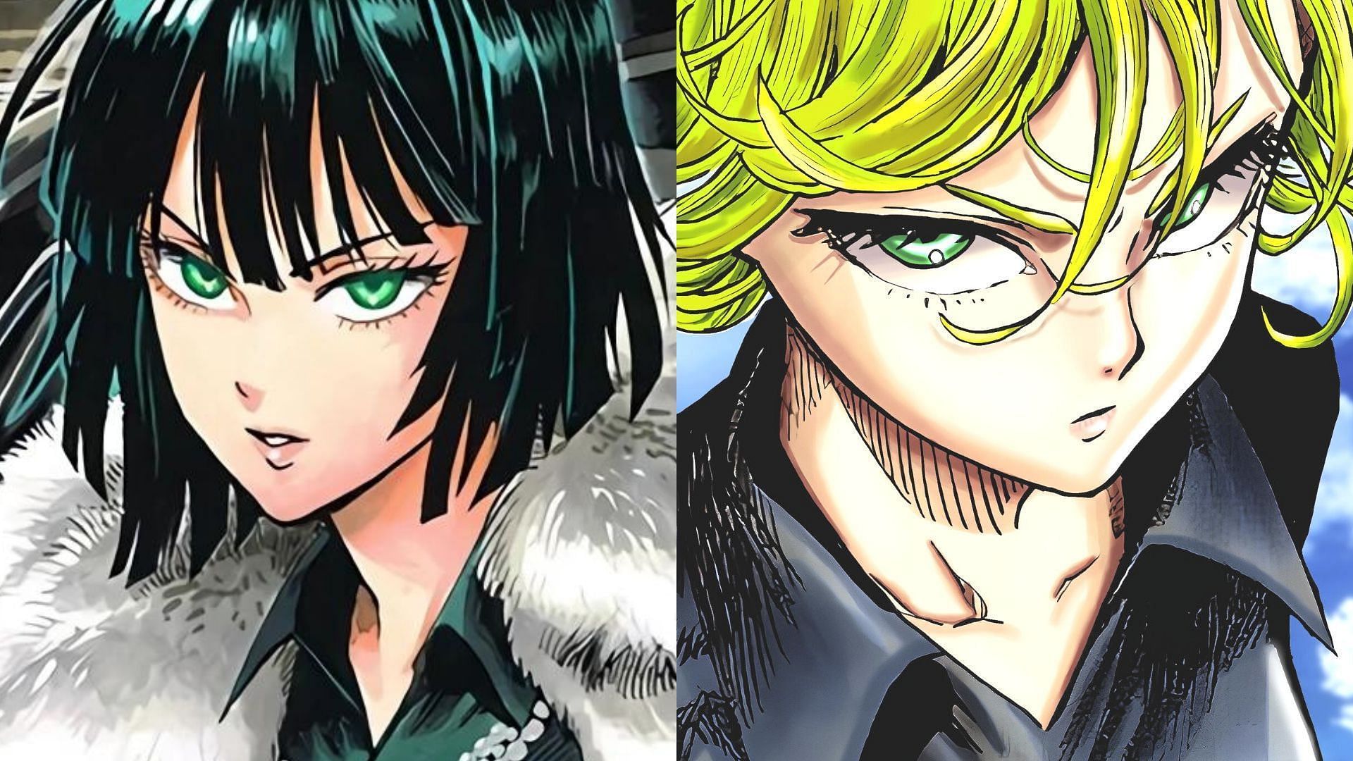 Fubuki and Tatsumaki as seen in One Punch Man 