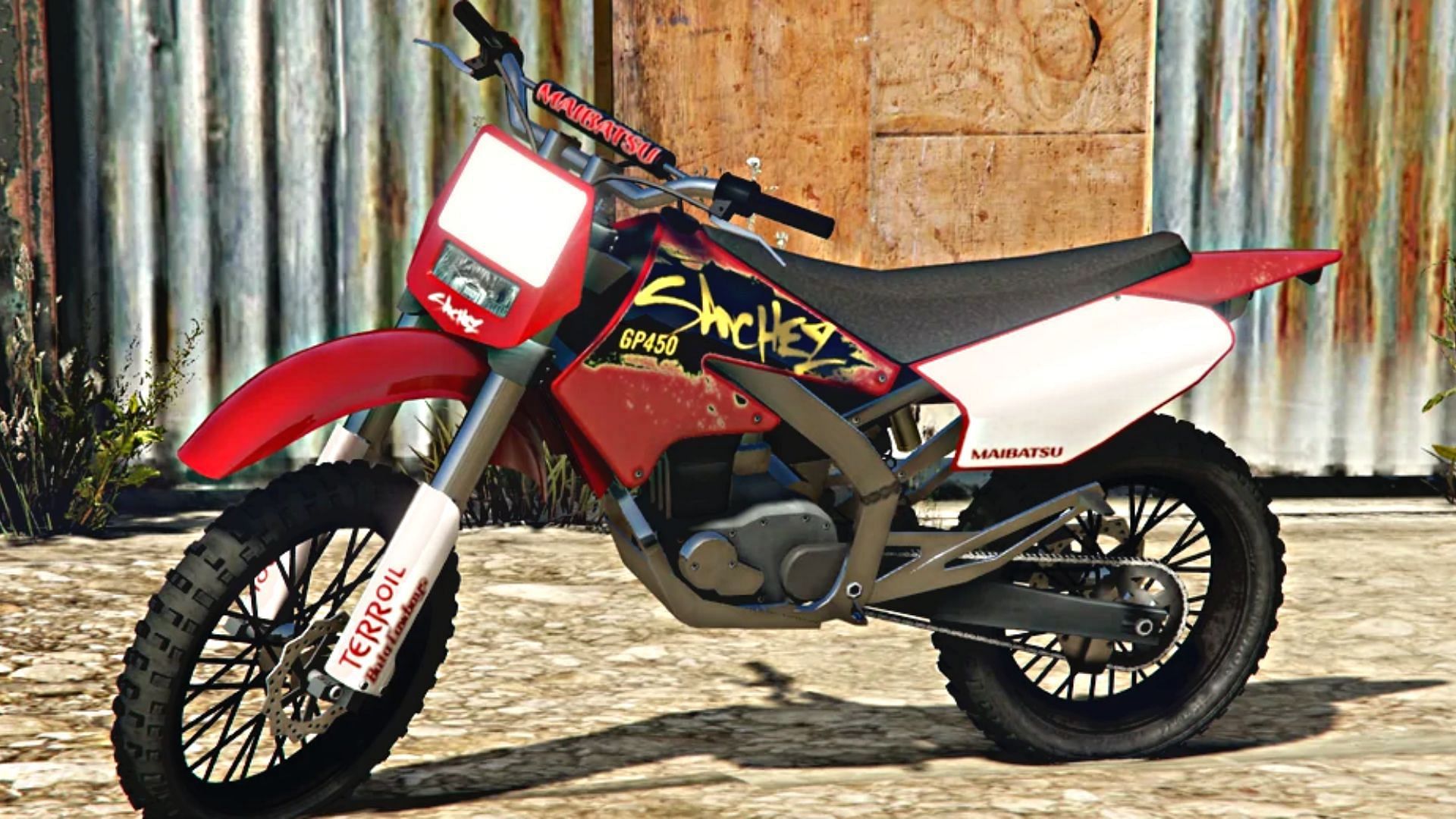 Runners can use the Sanchez Dirtbike (Image via GTA Wiki)