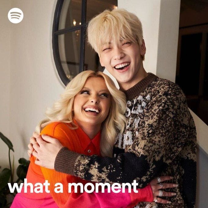 "This is so precious" Fans celebrate TXT's Soobin and Bebe Rexha's(02)