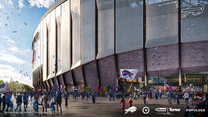 Buffalo Bills reveal stunning pictures of new $1.4BILLION stadium scheduled  to open in fall 2026