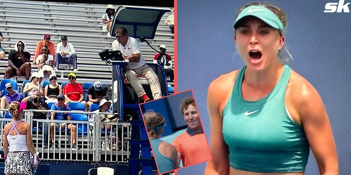 Paula Badosa was embroiled in controversy during her Miami Open clash against Laura Siegemund
