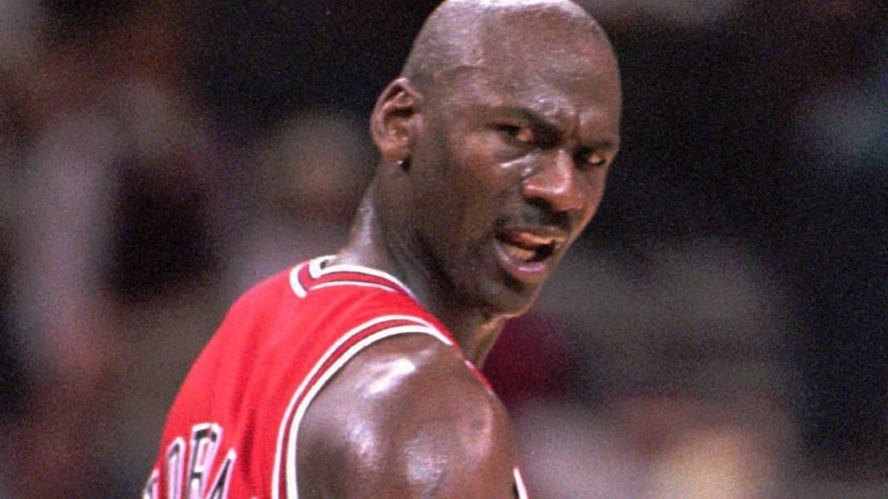 Michael Jordan can have a mean attitude 