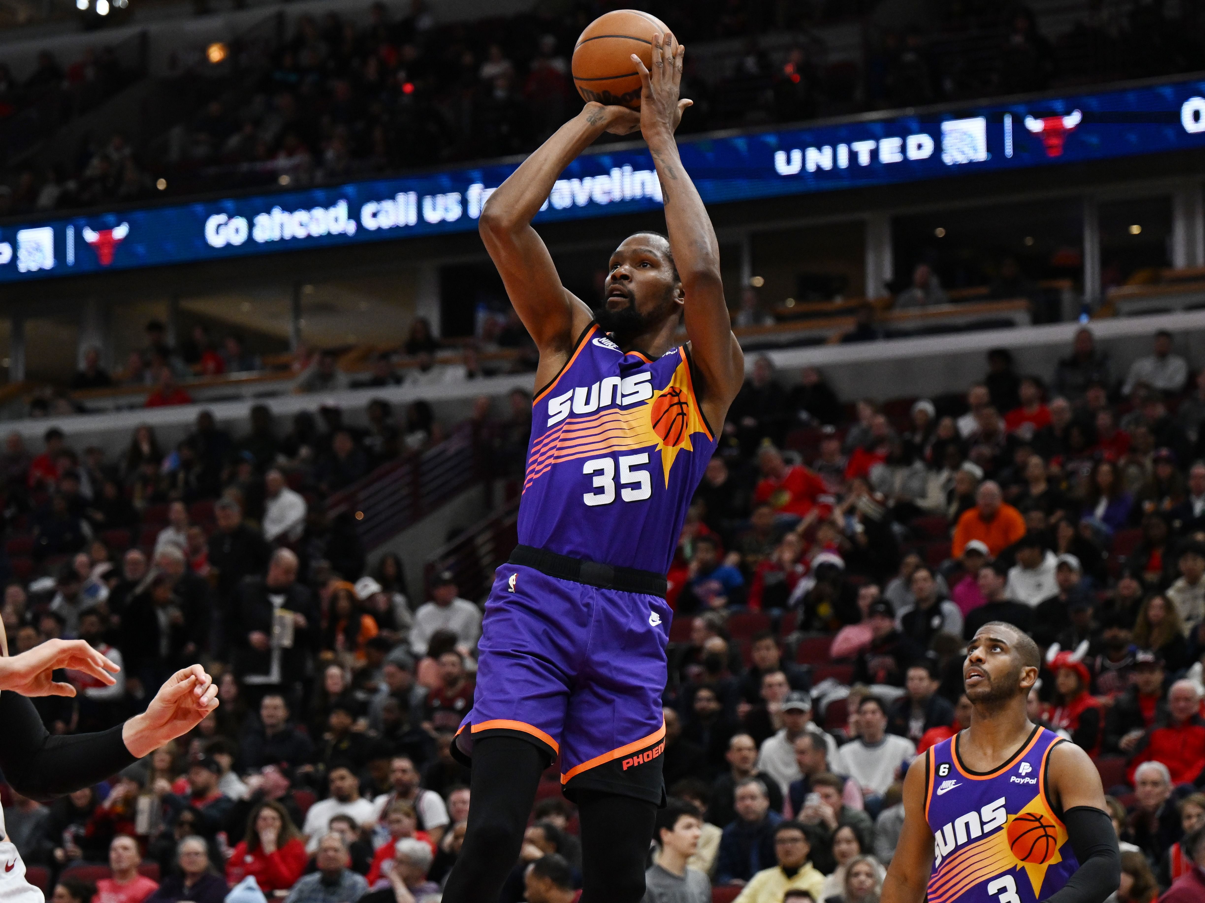 Kevin Durant injury update, Phoenix Suns