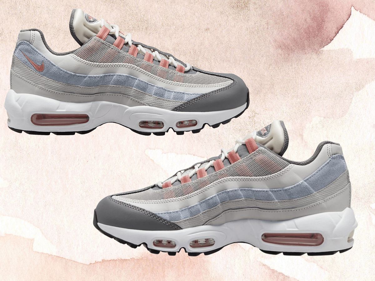 Side profiles of Air Max 95 &ldquo;Red Stardust&rdquo; (Image via House of Heat)
