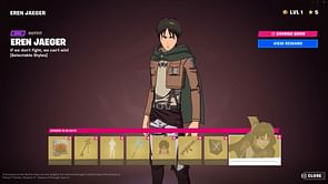 Is Eren Yeager in Fortnite? Explained