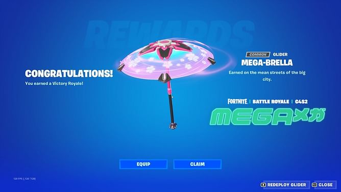 How to get the Fortnite Chapter 4 Season 2 Victory umbrella