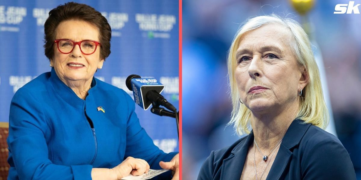 Billie Jean King and Martina Navratilova sent messages on International Women