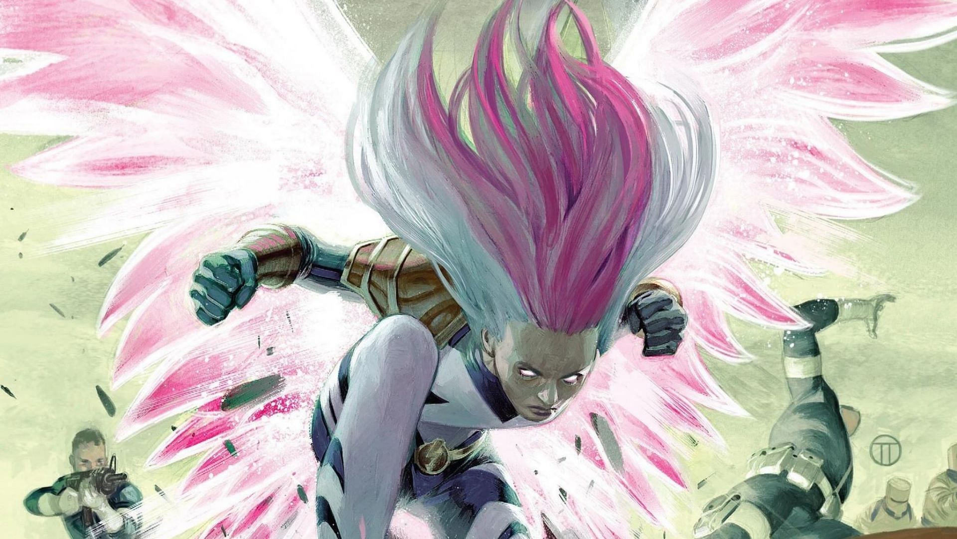 Songbird, the former villain turned hero, unleashes her sonic powers (Image via Sportskeeda)