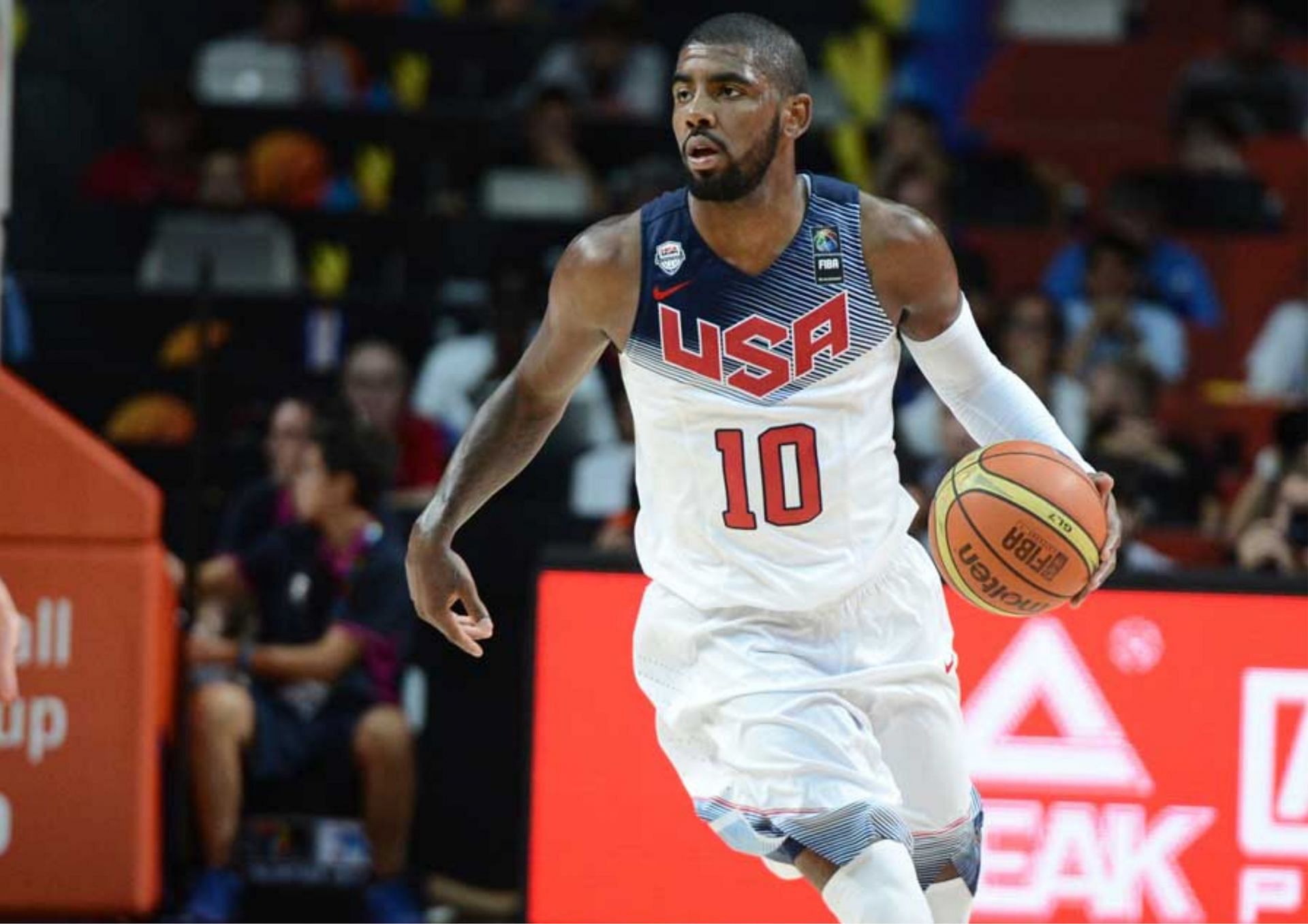 Kyrie Irving impressed the 2012 USA Olympic basketball team with his dribbling and shot-making. 