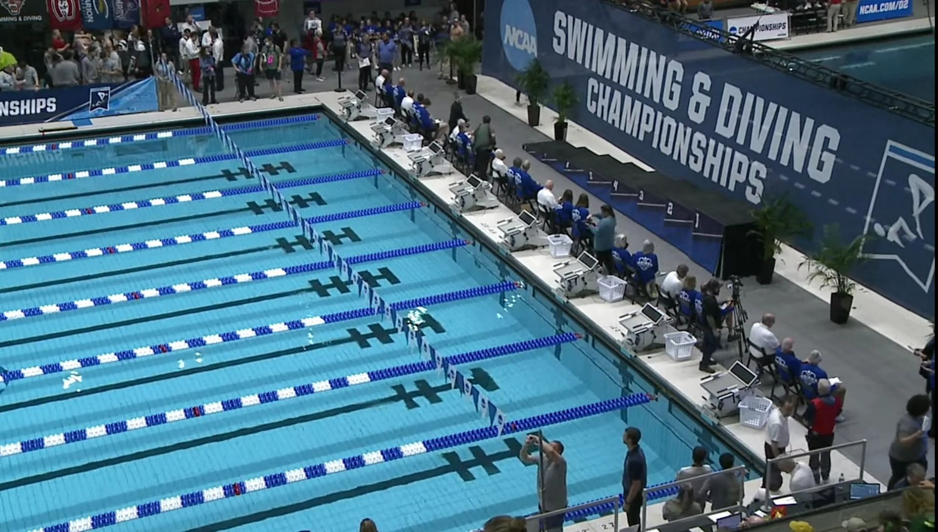 Day Two of the 2023 NCAA Division II Swimming and Diving Championships (Image via NCAA Championships/YouTube)