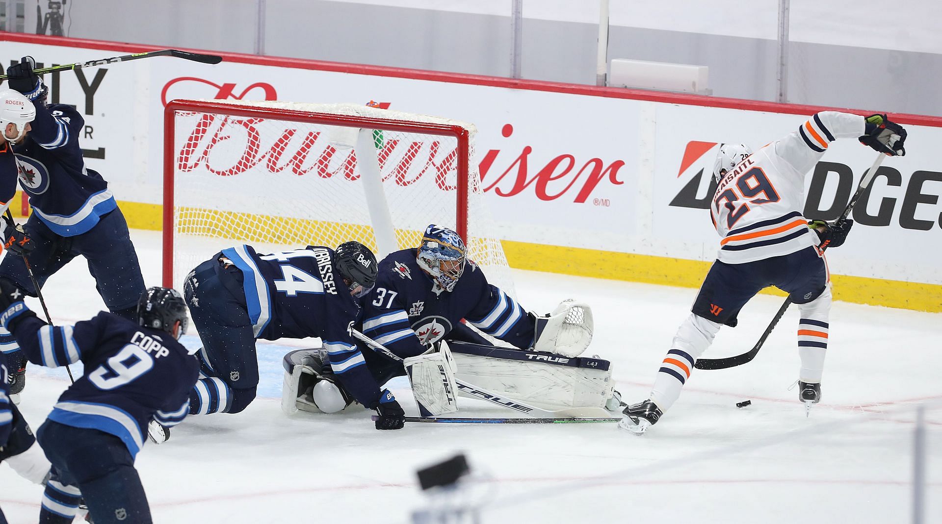 Edmonton Oilers v Winnipeg Jets - Game Three