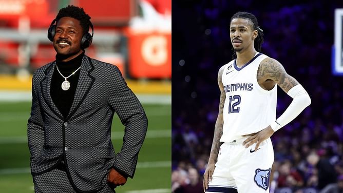 Antonio Brown, Ja Morant to collaborate just days after gun controversy, reveals ex-NFL star in now-deleted IG story