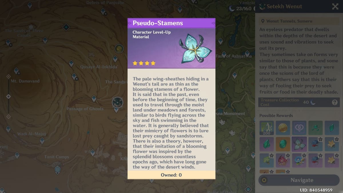 Genshin Impact Mika materials list Ascension and talent resources