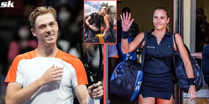 WATCH: Denis Shapovalov affectionately greets girlfriend Mirjam Bjorklund after her maiden WTA 1000 win at Miami Open 2023