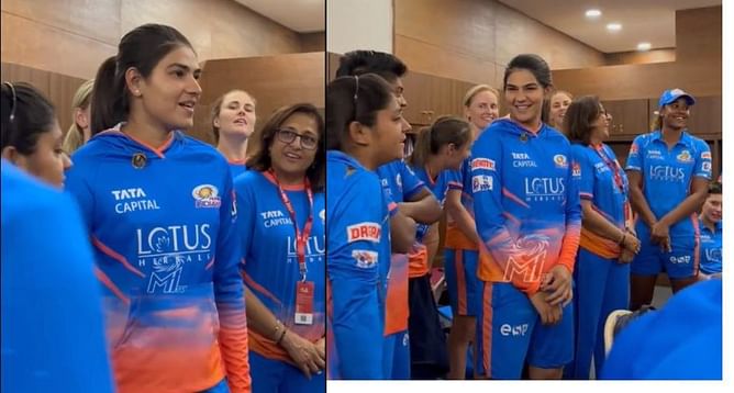 WPL 2023: दिल्ली कैपिटल्स के जीत के बाद मुंबई इंडियंस का जबरदस्त जश्न, प्रमुख खिलाड़ी ने गाया गाना