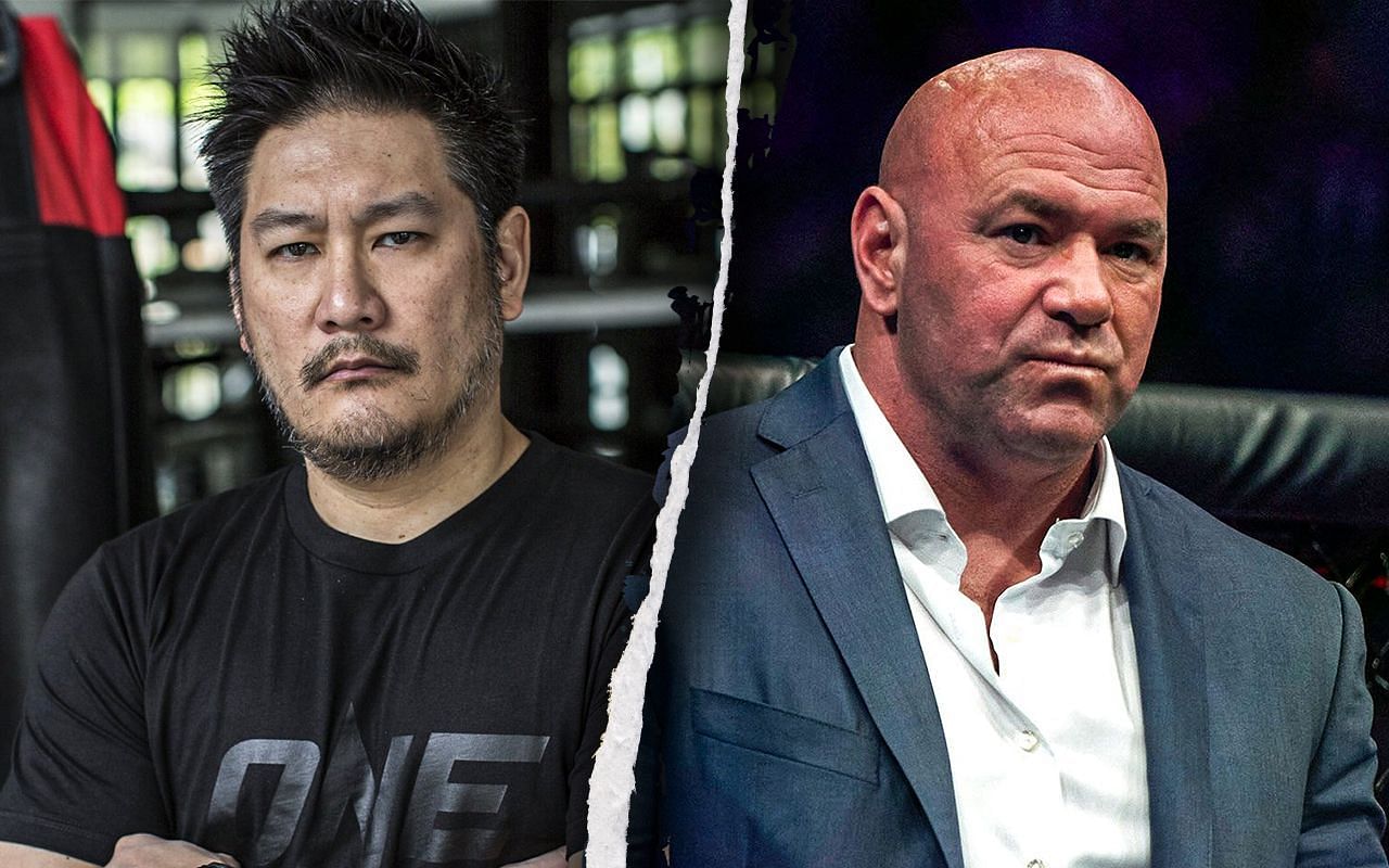 ONE Chairman Chatri Sityodtong (left) and UFC President Dana White (right). | Photo by ONE Championship