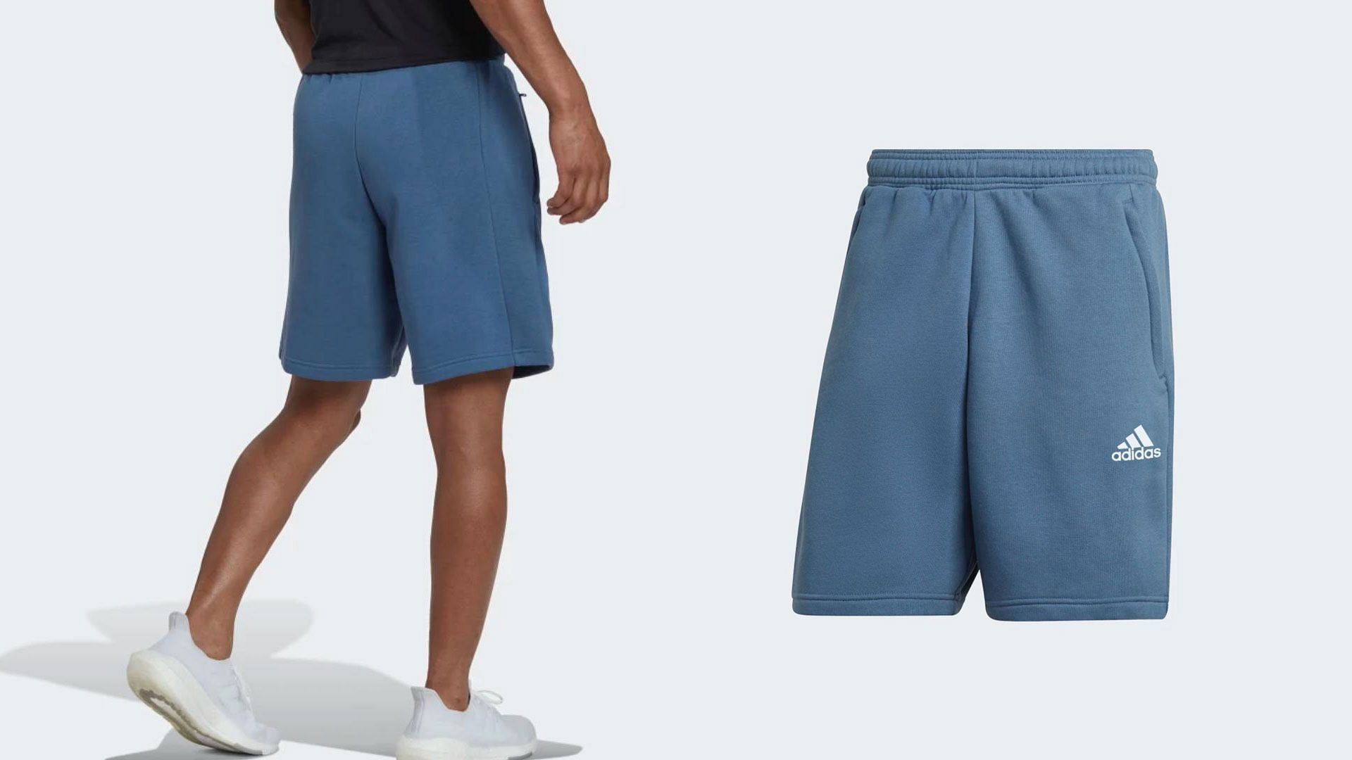 Take a closer look at the fleece-blended shorts (Image via Sportskeeda)