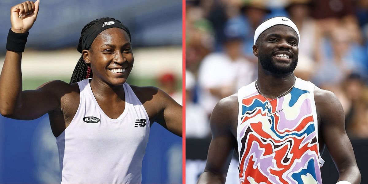 Coco Gauff and Frances Tiafoe took to the practice courts at Indian Wells.