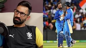 "To hear him say that was really good" - Dinesh Karthik on the compliment MS Dhoni gave him