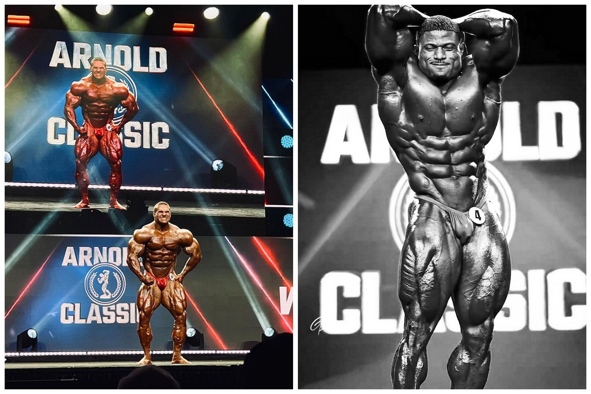 Nick Walker and Andrew Jacked pose at the 2023 Arnold Classic: Image via Instagram (@nick_walker39 / @andrewjacked)