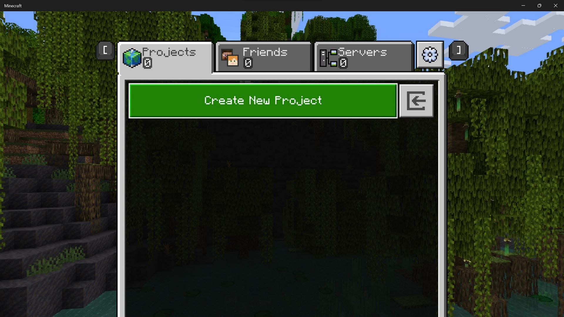 Editor Mode refers to worlds as projects that players can tweak and create within (Image via Mojang/Microsoft)