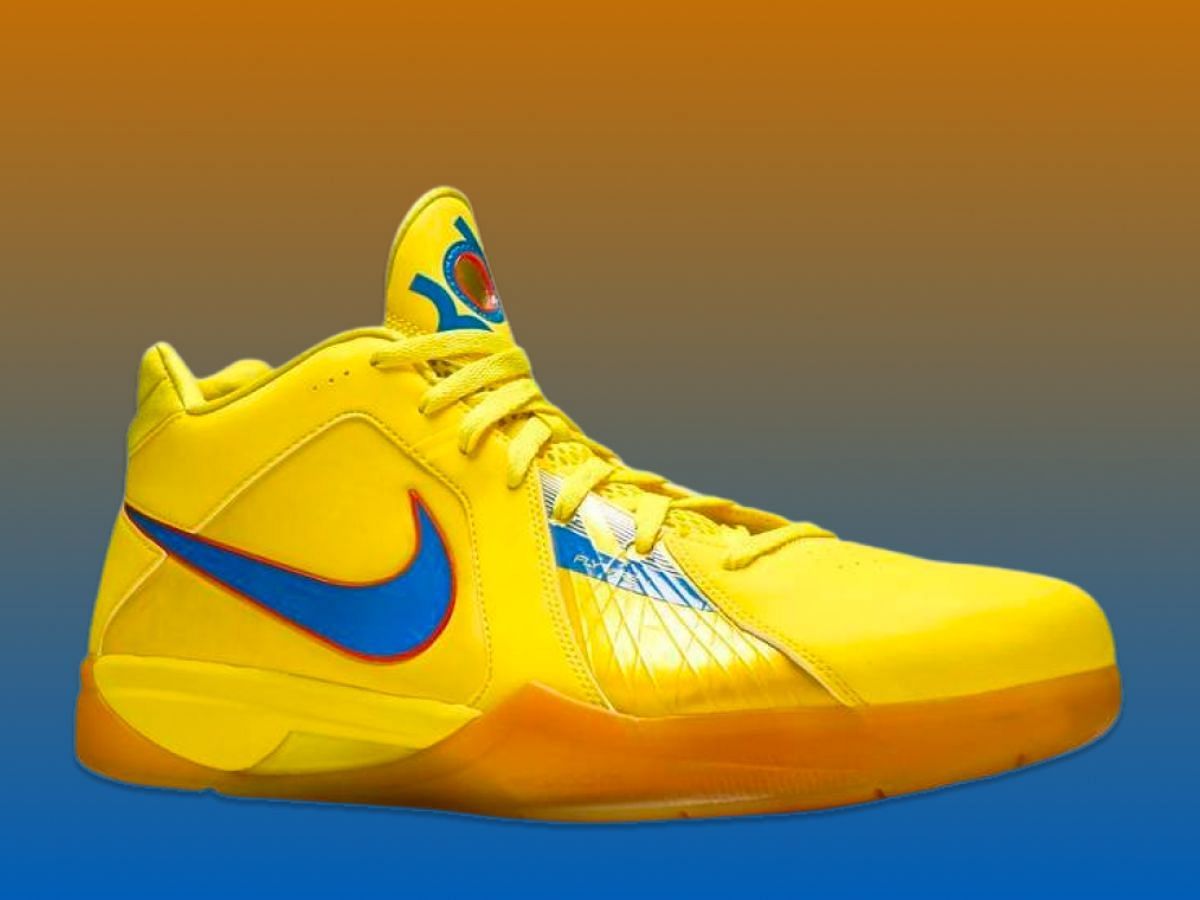 Take a closer look at the arriving Nike KD 3 sneakers (Image via Sole Retriever)