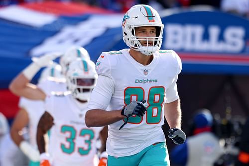 Mike Gesicki - AFC Wild Card Playoffs - Miami Dolphins v Buffalo Bills