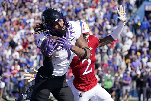 Quentin Johnston - TCU v Kansas