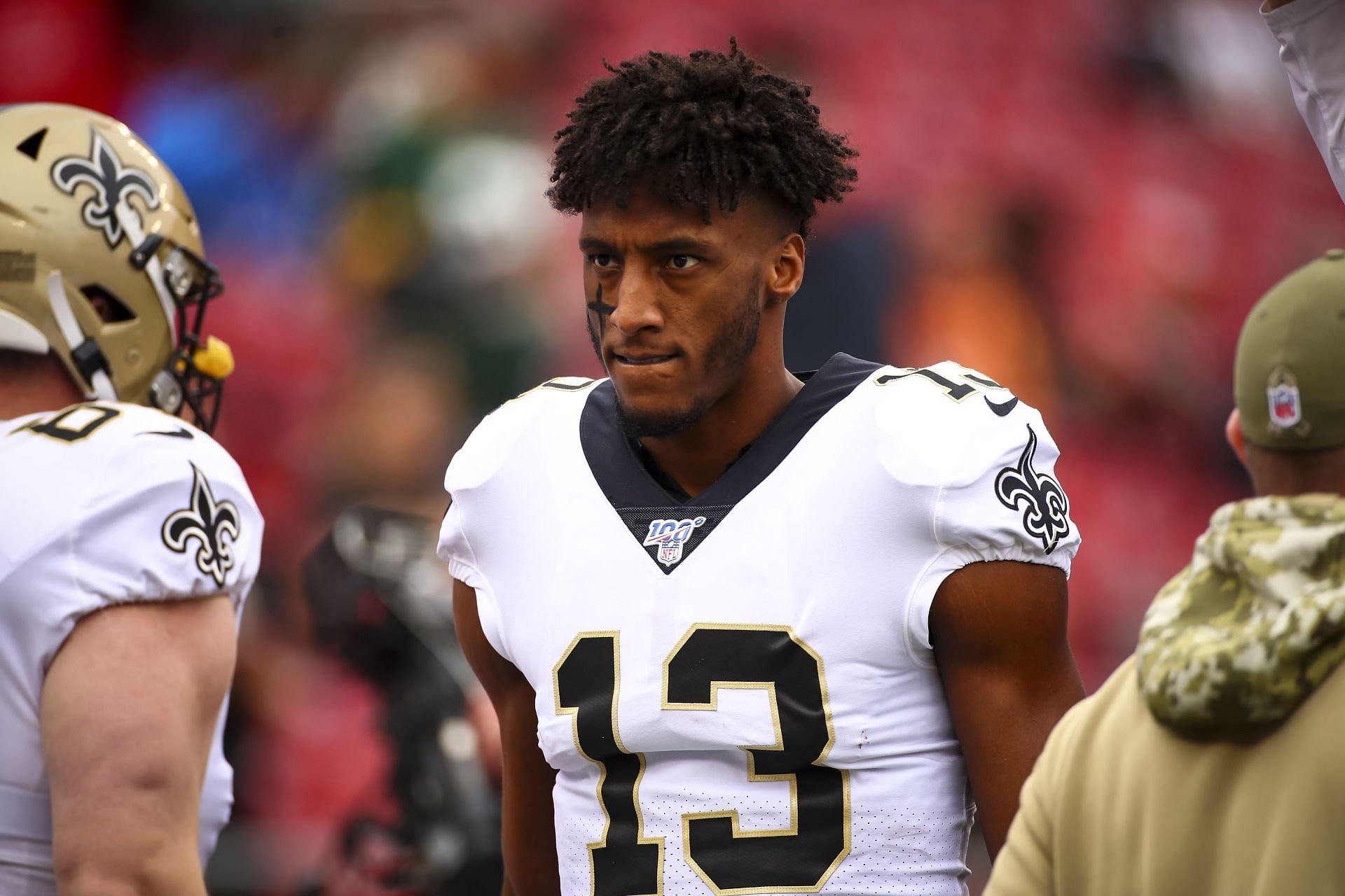 Michael Thomas at New Orleans Saints v Tampa Bay Buccaneers