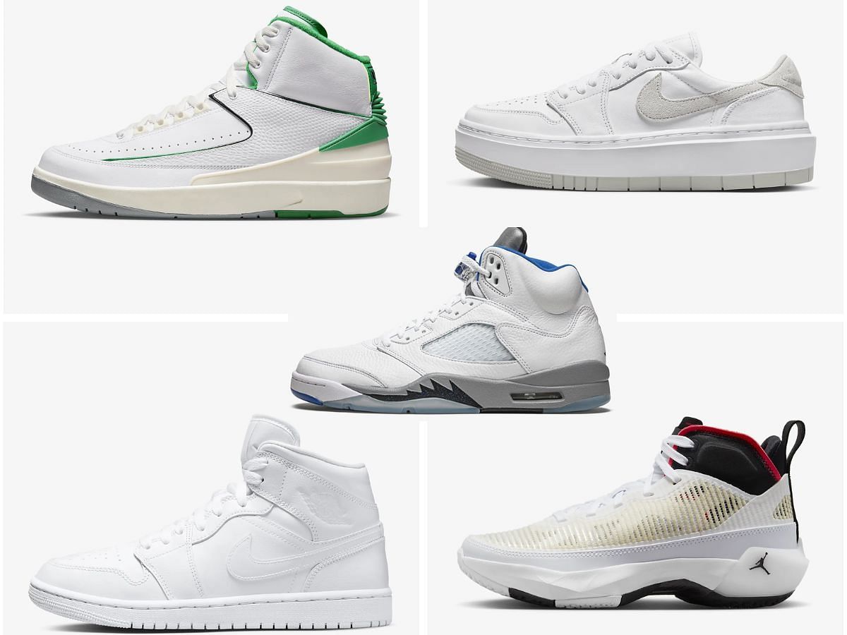 5 white Air Jordans that are a must-have (Image via Sportskeeda)